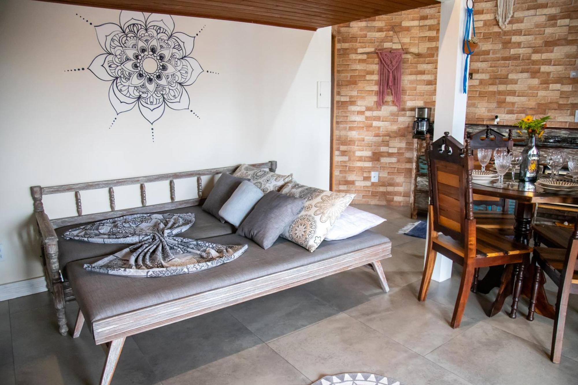 Apartment 1,5km Br 101 - 700m Praia- Aptos Equipados E Exclusivos - Com Terraco Ou Varanda - Por Do Sol - Wi-fi 600mg - Itapiruba Imbituba (Santa Catarina)